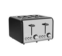 7H DAYRON Tostadora Retro Doble 1500W Negro/Plata (184546)