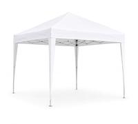 7H SEVEN HOUSE Carpa Plegable para Jardín con Estructura de Acero 300x300x300cm 7house