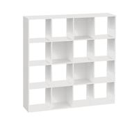 7H SEVEN HOUSE Estantería de 16 Cubos SpaceQub 134x32x134cm 7house