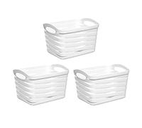 7H SEVEN HOUSE Kit 3 Cestas Medianas Rectangulares 1,5 litros 7house
