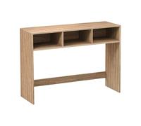 7H SEVEN HOUSE Mesa Consola de 3 Compartimentos 102x33x75cm 7house