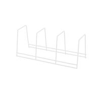 7H SEVEN HOUSE Soporte para Platos y Sartenes con 3 Secciones 12x29x12cm de Acero Inoxidable