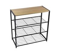 7H SEVEN HOUSE Thinia Home - Zapatero 3 estantes Erbu 63 x 30 x 63 cm