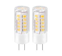 7H SEVENON - Bombilla Led Bipin G4 (Pack 2), 3W, 25W Equivalencia, 249lm, 68 LM/W, Luz Blanca Cálida (3000K), Ángulo Apertura 270º, Led SMD, Clase Energética G, Protección IP20, 25.000H Vida Útil