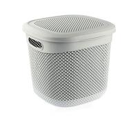 7H SEVENON Cesta Mediana Cuadrada con Tapa 15 litros 7house