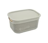 7H SEVENON Cesta Mediana Rectangular con Tapa 6,6 litros 7house