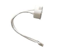 7H SEVENON Elec - Portalámparas G4, PC y Silicona, 40W Potencia Máxima, Tensión 220-240 Vac, Frecuencia 50 Hz, Protección IP20, Clase I, Instalación Superficie, Certificados CE y RoHS, Color Blanco