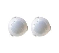 7H SEVENON Pack 2 Sensores de Movimiento WiFi con Aviso vía Smartphone/App Home | Detector de Movimientos WiFi Inalámbrico | Compatible con iOS y Android | Color Blanco | 2 Años de Garantía