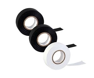 7H SEVENON Set 3 Cintas Aislantes 1 Blanca y 2 Negras 20m Ø7.2x1.9cm