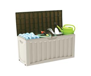 7house Arcón para Exterior 340 Litros de Resina 118x53x57cm 7house