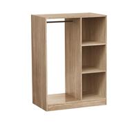 7house Armario Vestidor de 3 Compartimentos 78x48x109cm 7house