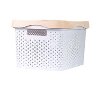 7house Cesta Alta de Ordenación Rectangular con Tapa Zest 7house