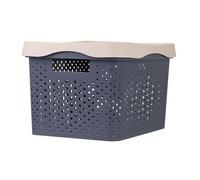 7house Cesta Alta de Ordenación Rectangular con Tapa Zest 7house