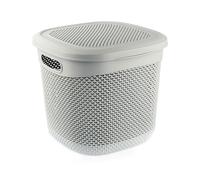 7H SEVENON Cesta Mediana Cuadrada con Tapa 15 litros 7house