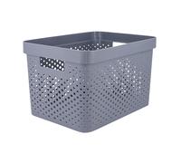 7house Cesta Mediana de Ordenación Rectangular con Tapa Zest 7house