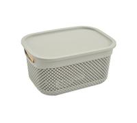 7house Cesta Mediana Rectangular con Tapa 6,6 Litros 7house