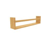 7house Estante de Pared en Bambú Canoply 14x57x10cm 7house