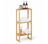 7H SEVEN HOUSE Estantería Modular de Bambú con 2 Niveles 84x35x20cm 7house