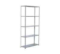 Estantería Modular Metálica SteelSmart con 5 Baldas 200kg 180x30x90cm 7house