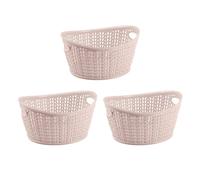 7house Kit 3 Cestas Ovaladas 1,5 Litros 7house