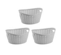 7house Kit 3 Cestas Ovaladas 1,5 Litros 7house