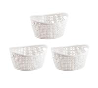 7house Kit 3 Cestas Ovaladas 1,5 Litros 7house