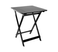 Mesa Plegable de Bambú Barnizada Biano 60x60x75cm 7house