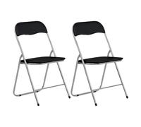 Pack 2 Sillas Plegables Acolchadas Basic 44x46x79cm 7house