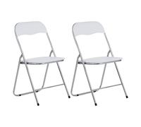 7H SEVEN HOUSE Pack 2 Sillas Plegables Acolchadas Basic 44x46x79cm 7house