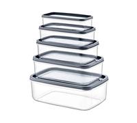 7house Set 5 Recipientes Herméticos para Alimentos, de forma Rectangular 7house