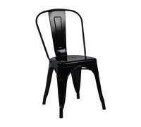 7house Silla Apilable Industrial de Acero 45x45x85cm 7house