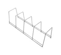 7house Soporte para Platos y Sartenes con 4 Secciones 12x38.5x11.5cm 7house