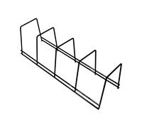 7house Soporte para Platos y Sartenes con 4 Secciones 12x38.5x11.5cm 7house