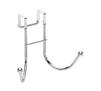 7house Toallero de Puerta con 2 Ganchos 4.5x9.5x12cm 7house