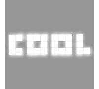 7hSevenOn Deco Palabra LED COOL Decorativa 75W 5000lm 4000K 45x180cm 7hSevenOn Deco