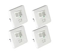 7hSevenOn Home Pack 4 Interruptores con Sensor Infrarrojo de Movimiento y Sensor Crepuscular 7hSevenOn Home