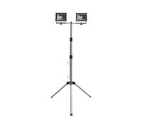 7hSevenOn Outdoor Trípode Telescópico con 2x20W Proyectores LED de Exterior Orientable Aluminio 4000K 7hSevenOn Outdoor