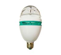 7hSevenOn Premium Bombilla LED Disco E27 3W Equi.20W Giratorio 360º RGB 25000H 7hSevenOn Premium