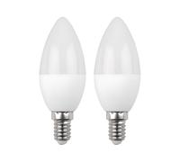 7hSevenOn Premium Pack 2 Bombillas LED Vela E14 6W Equi.40W 470lm 25000H 7hSevenOn Premium