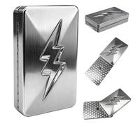 7JI Fidget Slider Card,Juguete Metálico EDC Fidget,Juguete con Cursor Magnético,Antiestrés para el TDAH, Trastornos de Ansiedad,Reducción del Estrés y Mejora de Hábitos Indeseables 14+