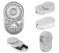 7JI Fidget Toys Anti Stress,Fidget Toys Adultos niños Adolescente,Fidget Slider Toy Juguete,Fidget Slider Metal,Fidget Toys Autismo,Fidget Slider edc,Stress Relief Toys,Sensory Toys Fidget antiestres