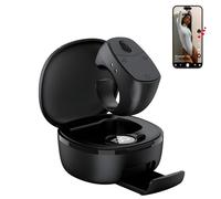 7JI Mando a distancia RF para lectura lateral para Kindle, mando a distancia inalámbrico con anillo de dedo, tabletas iOS Android, grabación de vídeo, cámara de carga con función de soporte