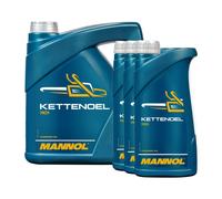 7L 4 + 3x 1 Litro Mannol Aceite Cadena Universal Mineral Sierra Motosierra