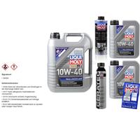 7L Liqui Moly MoS2 Aceite Motor 10W-40 Cera Tec Pro-Line Motorspülung