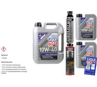 7L Liqui Moly MoS2 Aceite Motor 10W-40 Limpieza De Aceite De Lodo Cera Tec