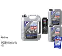 7L Liqui Moly MoS2 Aceite Motor Leichtlauföl 10W-40 MotorProtect Öl-Additiv