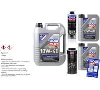 7L Liqui Moly MoS2 Baja Fricción 10W-40 pro-Line Lavado de Motor Motorprotect