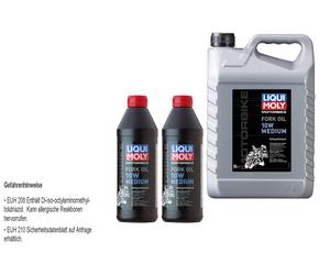 7L LIQUI MOLY Motocicleta Aceite de Tenedor For С K Oil 10W Medio