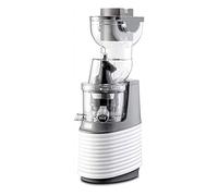 7LiuYueFei6 Extractor de zumo, extractor de jugo lento, fácil de limpiar, prensa de cítricos en frío con función inversa para verduras y frutas, sin BPA, color blanco (talla 1)