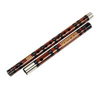 7LiuYueFei6 Flauta cruzadora china para principiantes, clarinete, flauta travesera de bambú, acorde Do-FA-G (color Do) (suelo)